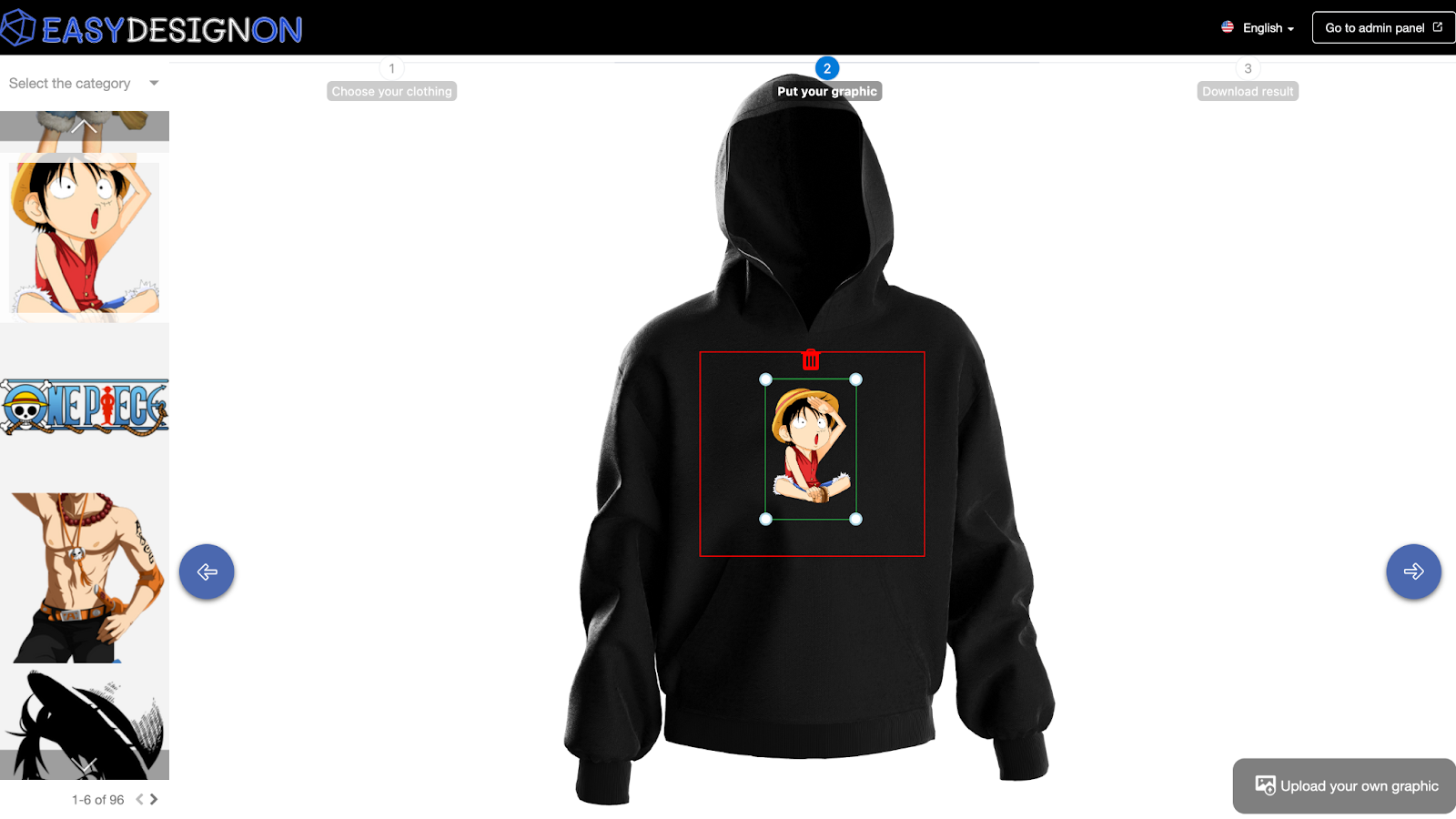 Personalized Clothing Design Platform - Angular, NestJS application - 2