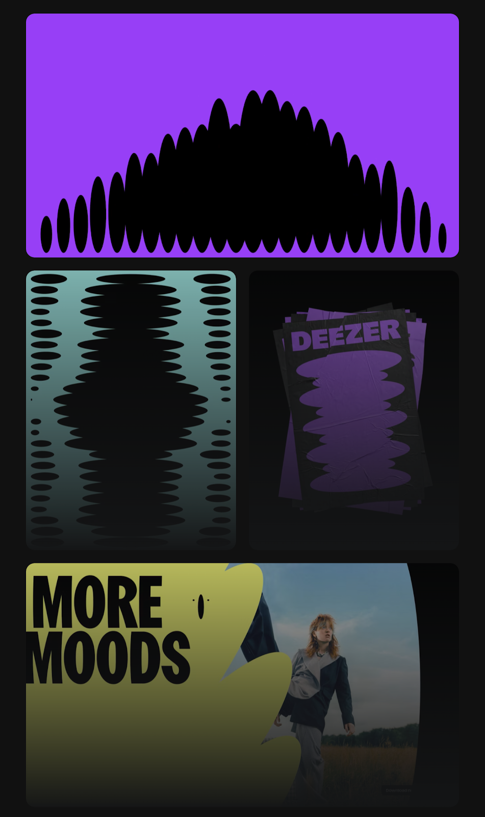 Artifact from the Deezer's Branding and Visual Identity Transformation article on abduzeedo