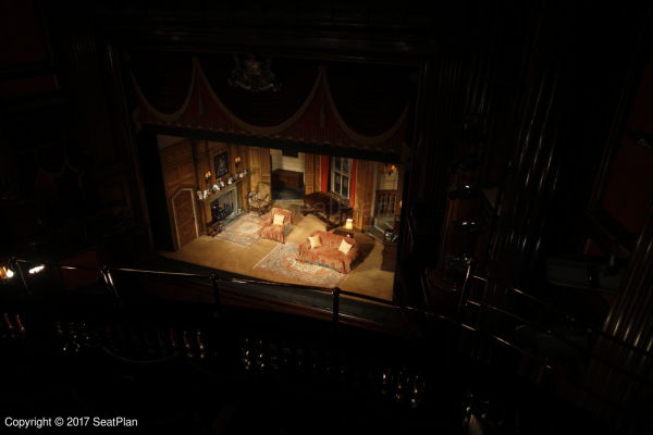 View from seat Upper Circle D20 at St Martin's Theatre in London for The Mousetrap