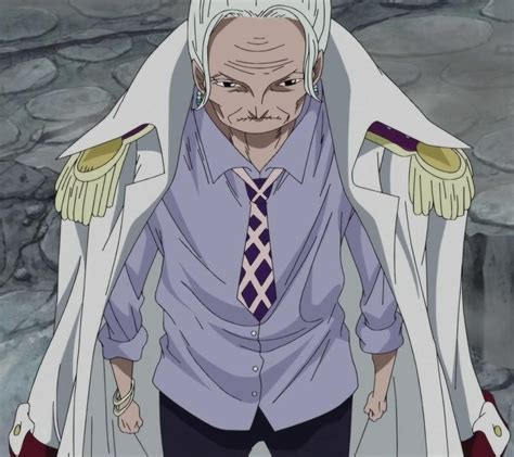 Tsuru in One Piece. Still from the anime