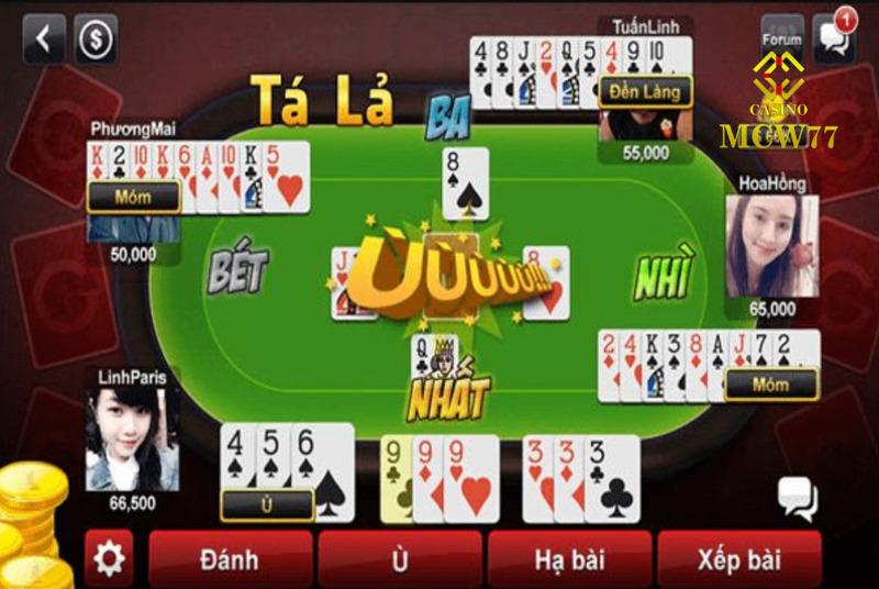 Các thuật ngữ xuất hiện tại một ván bài online