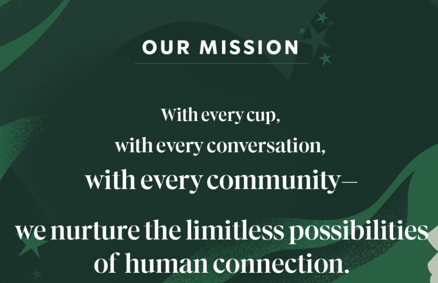 Imagery from Stabrucks’ mission statement pageIMG name: Starbucks