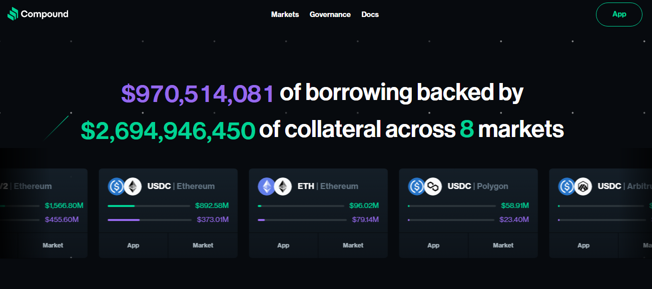 Compound DeFi Protocol