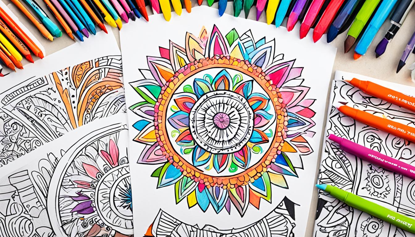 How to create coloring book prompts