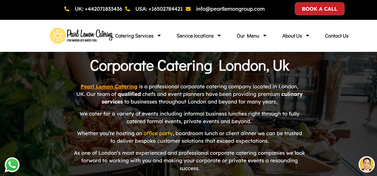 Top 10 Office Catering Companies in the UK