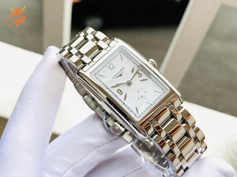 Đồng Hồ Nữ Longines L55124166 với thiết kế hình chữ nhật mới lạ, độc đáo