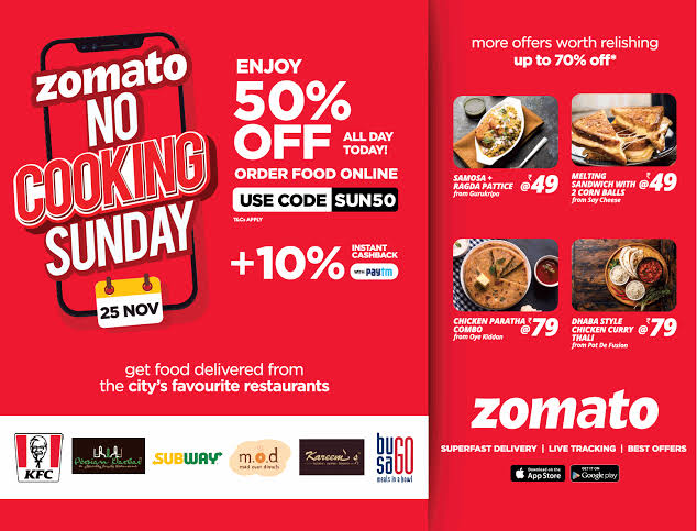 zomato display ads