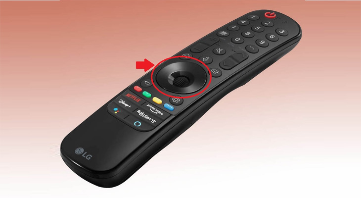 Magic remote is compact in size but easy to use