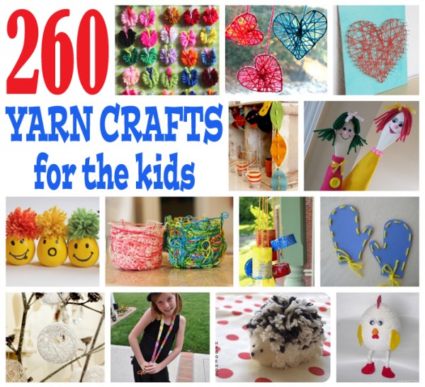 yarn crafts for kids FB