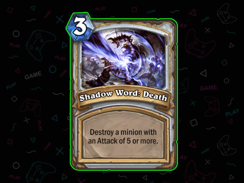Shadow Word: Death Hearthstone