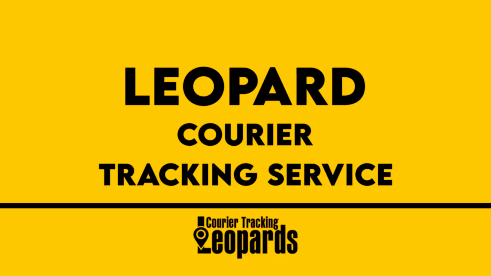 Leopard Courier Tracking