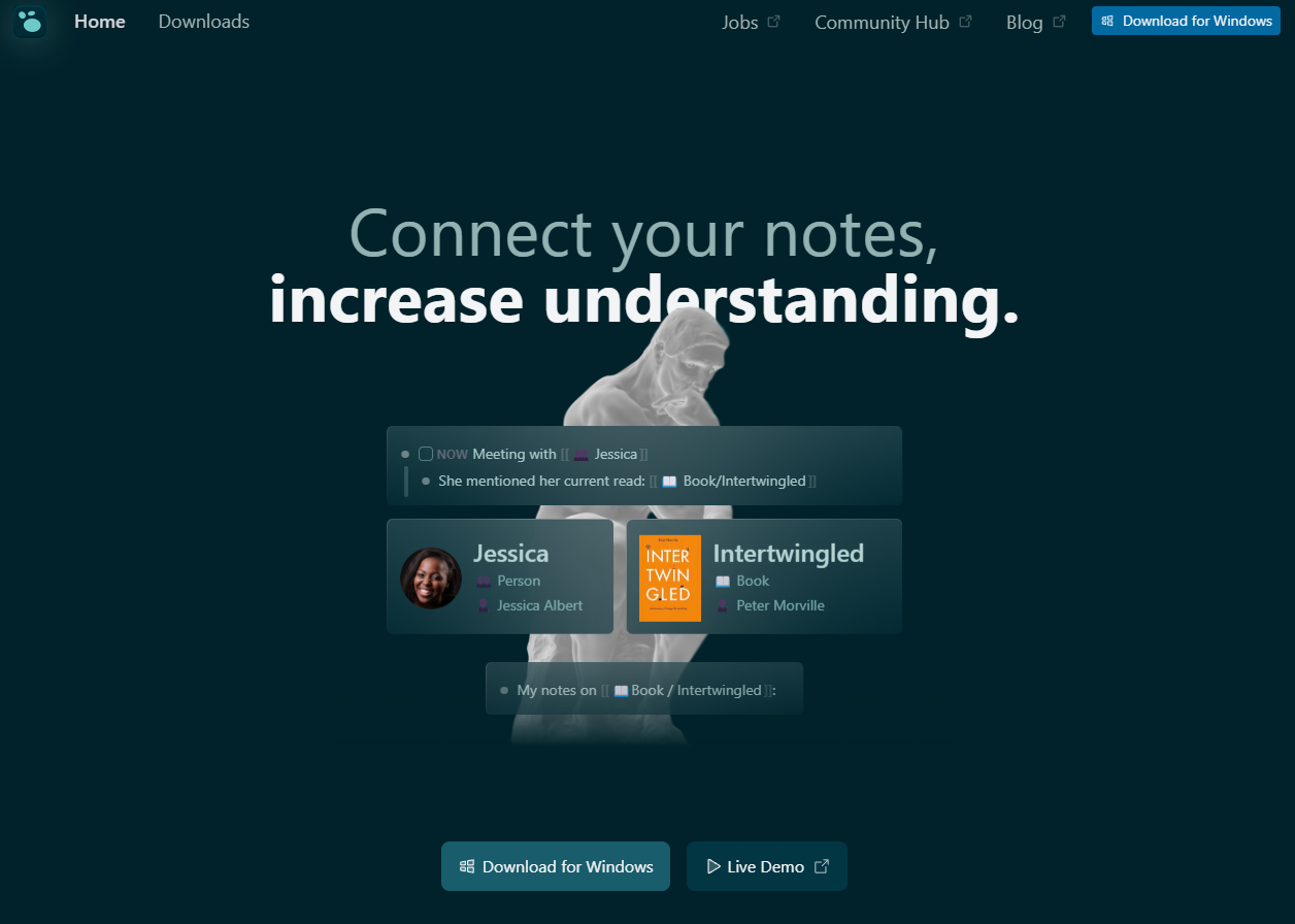 Logseq: Connect your notes, increase understanding