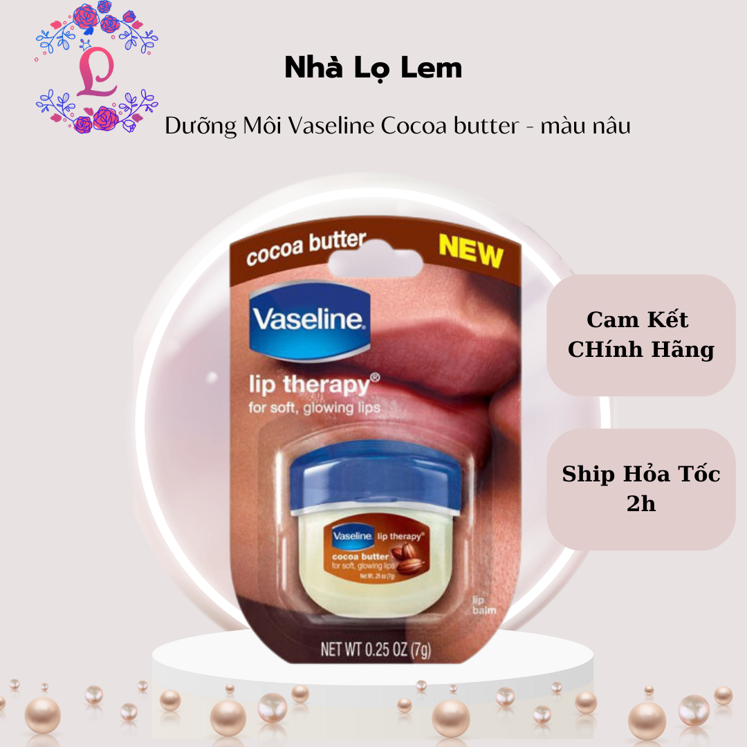 Review son dưỡng môi tốt Vaseline Lip Therapy Lip 7g