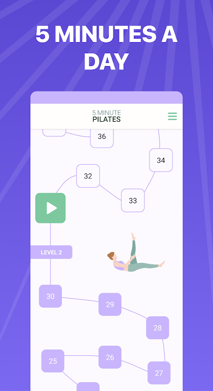 5 Minute Pilates - Wall Pilates Apps