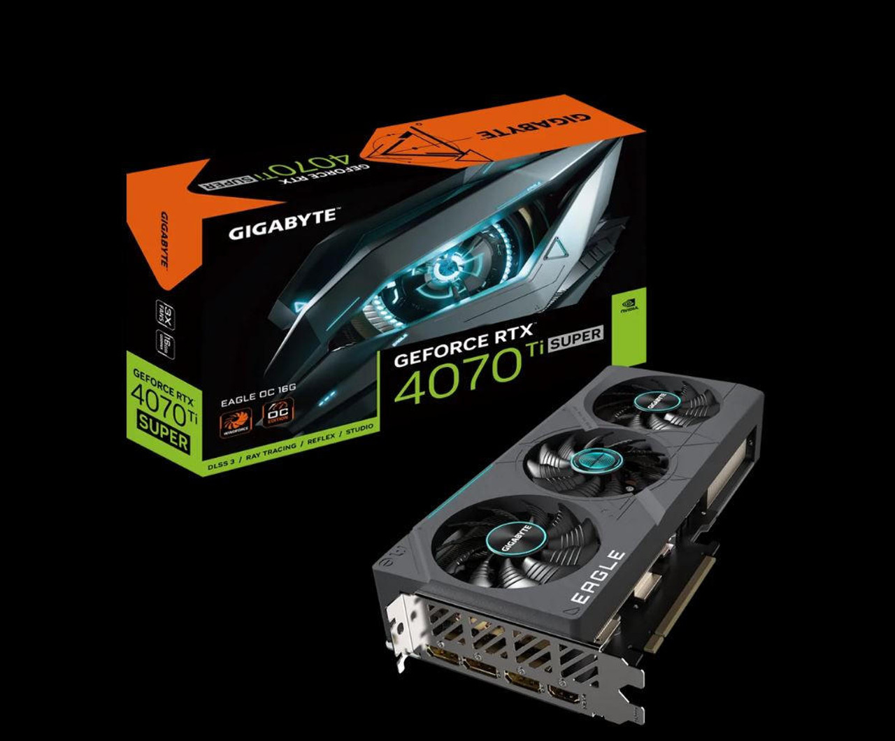 Видеокарта GIGABYTE GeForce RTX 4070 Ti SUPER WINDFORCE OC 16G  (GV-N407TSWF3OC-16GD) купить в Украине - цена 36 736 грн ✓ интернет-магазин  Smart Mag, Киев, Харьков, Львов