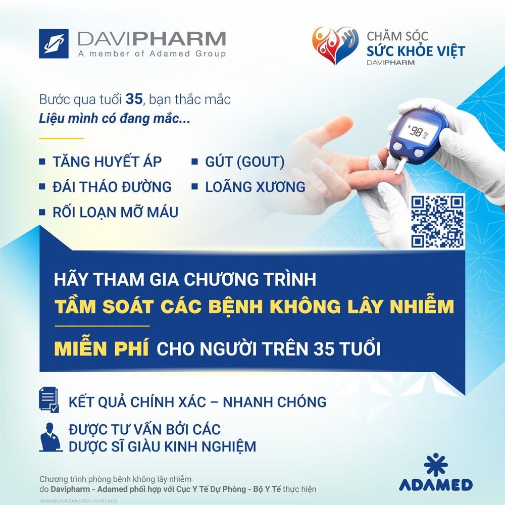 Davipharm Khởi động dự án “Chăm sóc sức khỏe Việt” cho người dân Việt Nam năm thứ 4 - 2024