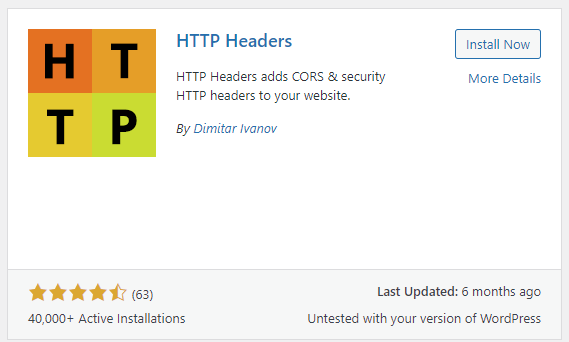 HTTP headers