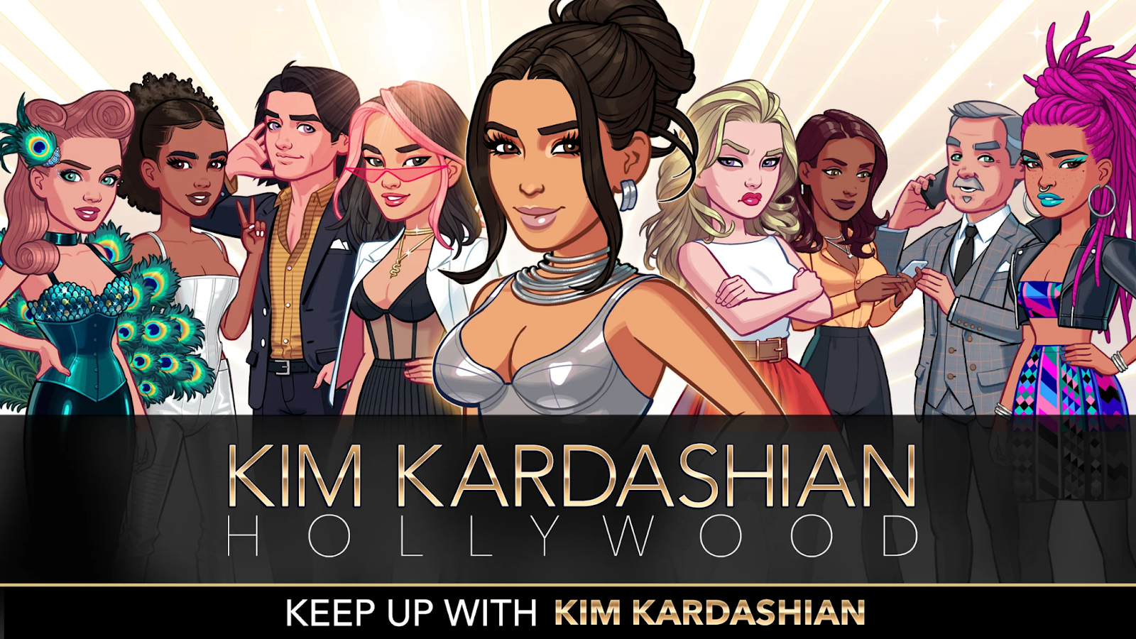 A promotional image of Kim Kardashian's game