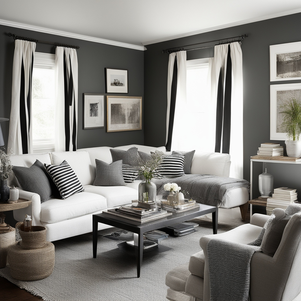 Sophisticated Grey living room
