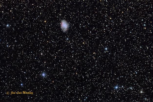 M1, la nebulosa del Cangrejo | Astronomía para todos