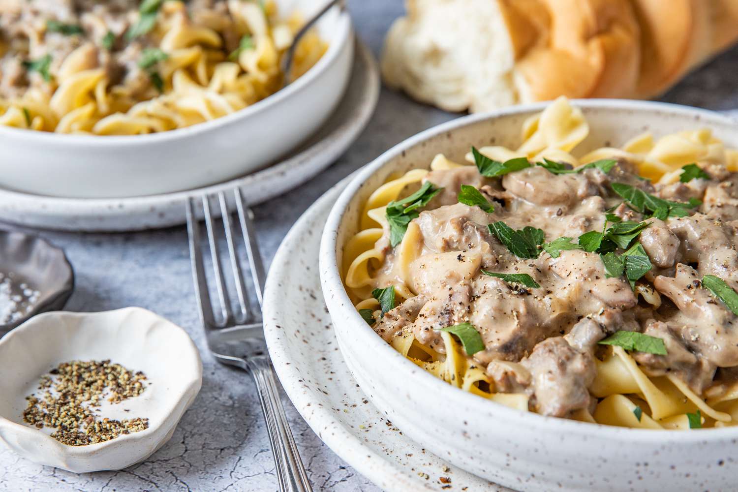 Beef Stroganoff