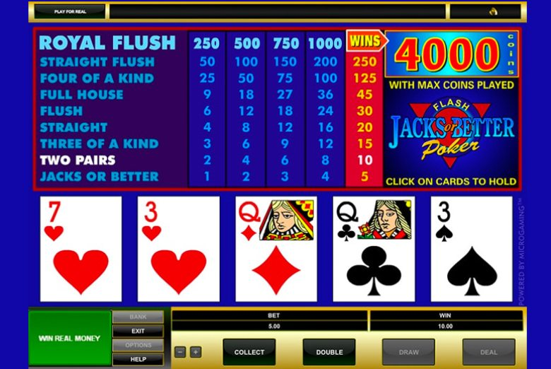 Chơi game Video Poker tại Fun88 siêu thú vị