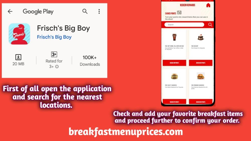 Frisch's Big Boy Restaurants Delivery Through Application