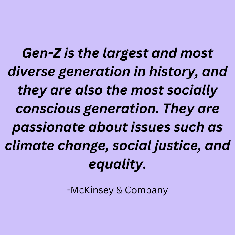 Quote by McKinsey and Company on Gen-Z.