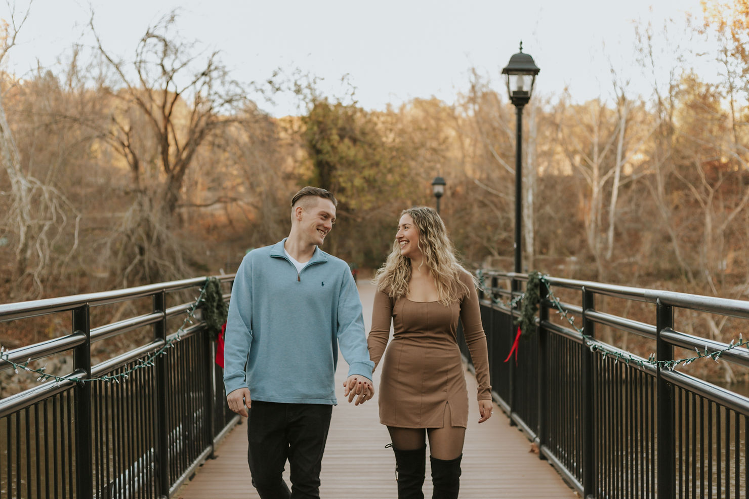 Occoquan Historic District engagement session in Virginia