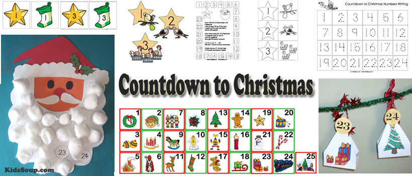 Countdown to Christmas Advent Calendar Activities