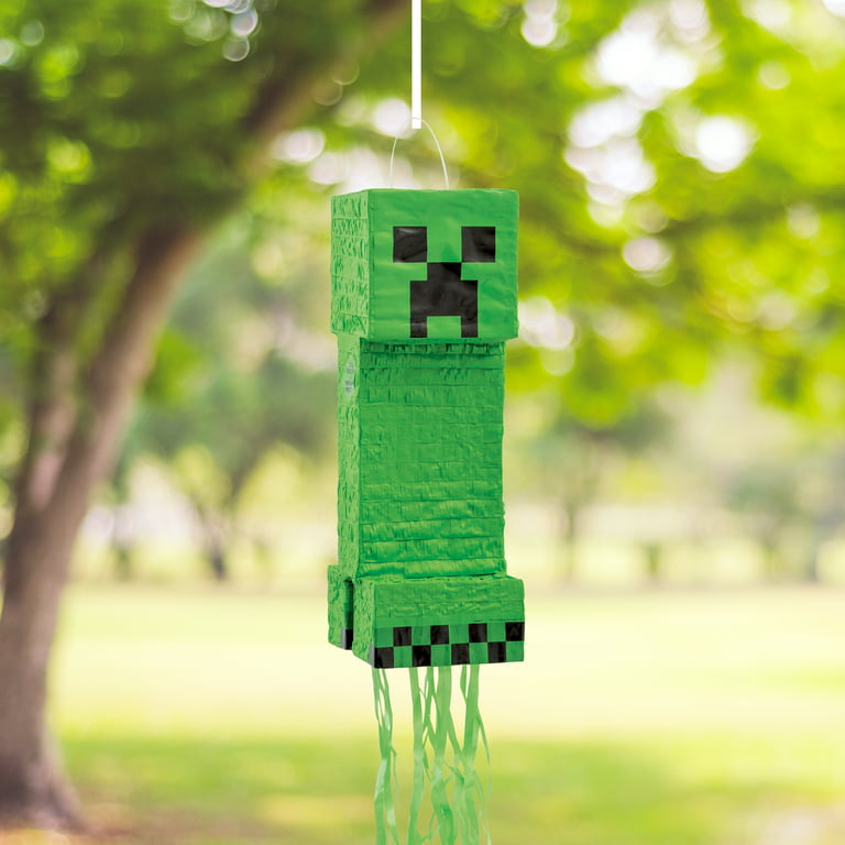 Minecraft Pinata, Pull String, 21 x 10in - Walmart.com