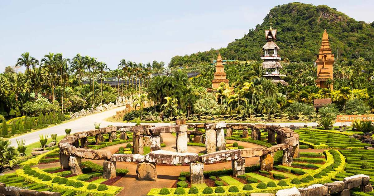 Vườn nhiệt đới Nong Nooch ở tỉnh Chonburi 