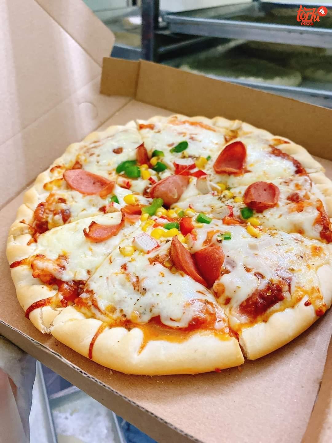 Cách làm pizza bò bằng chảo