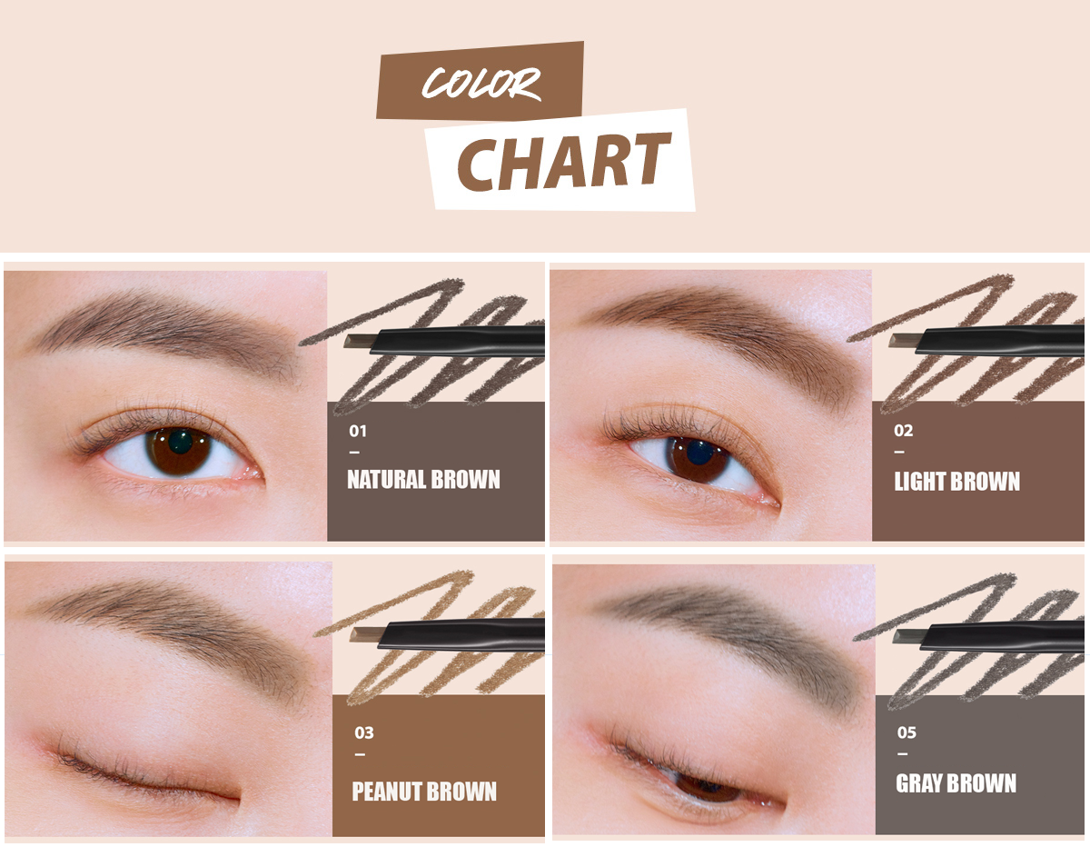 Chì kẻ mày Clio Kill Brow Auto Hard Brow Pencil