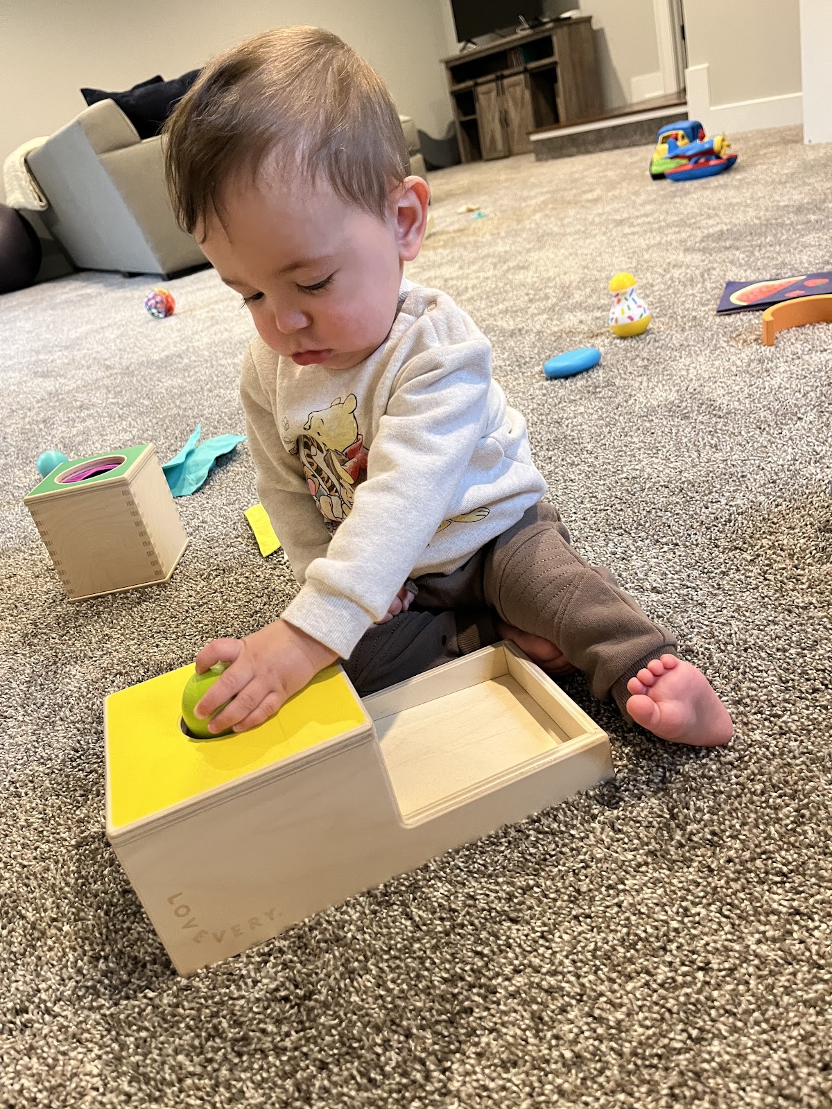 supported sitting 7-month-old development 