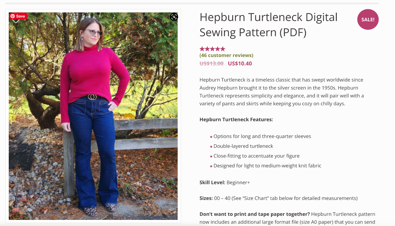 Pattern Emporium Hello Gorgeous Puff Sleeve Tee pattern review by pamyjo2001