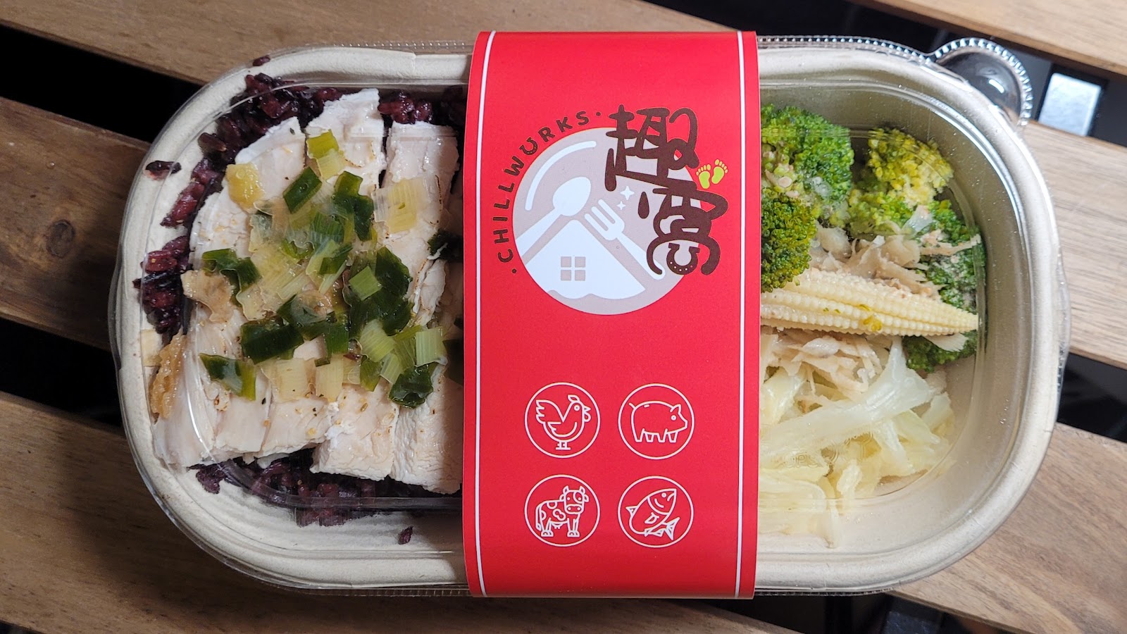 【趣窩健康餐盒】捷運南勢角站新開幕輕食餐盒口味如何？內有菜單價目表