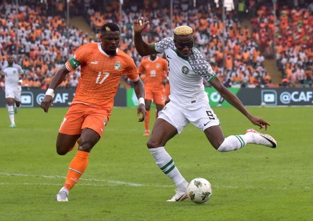 Ivory Coast and Nigeria