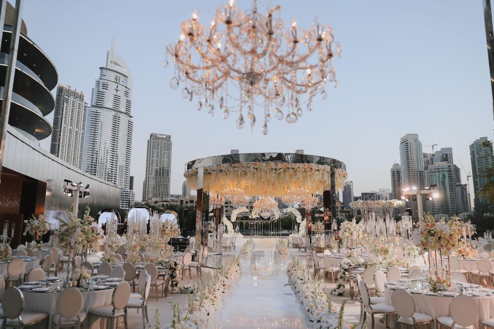 A Grand Wedding at The Armani Hotel, Dubai
