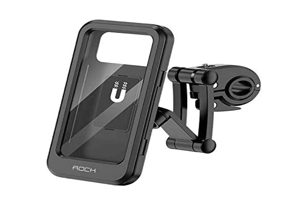 Suporte Universal A prova D'água Bicicleta, Bike, Moto P/iPhone/Galaxy/Celulares - Rock