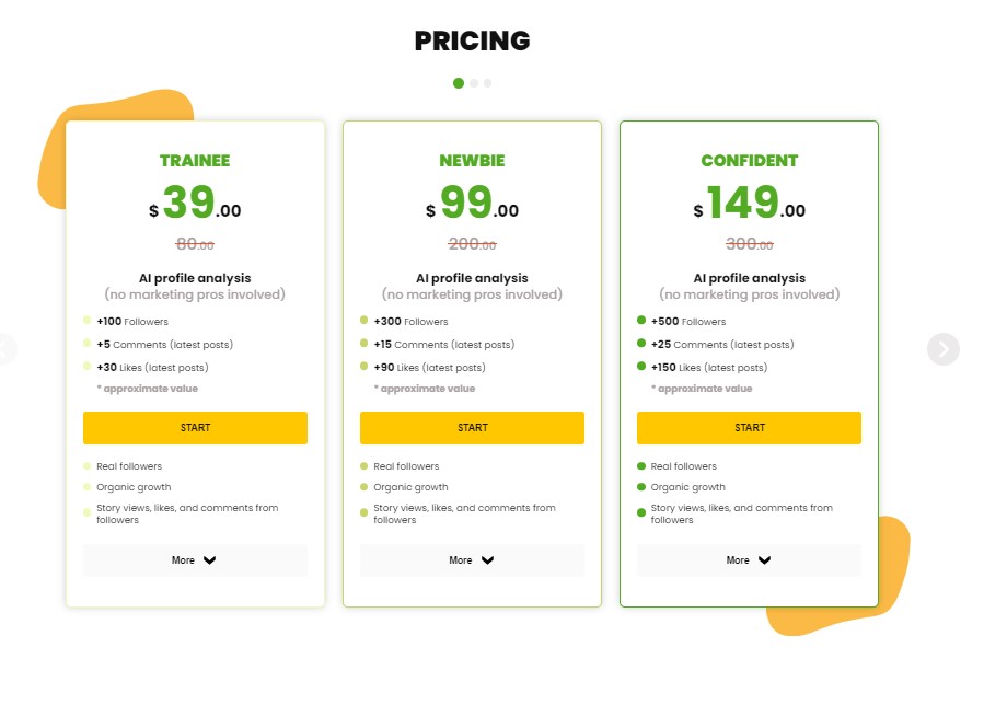 I-Famous Pricing