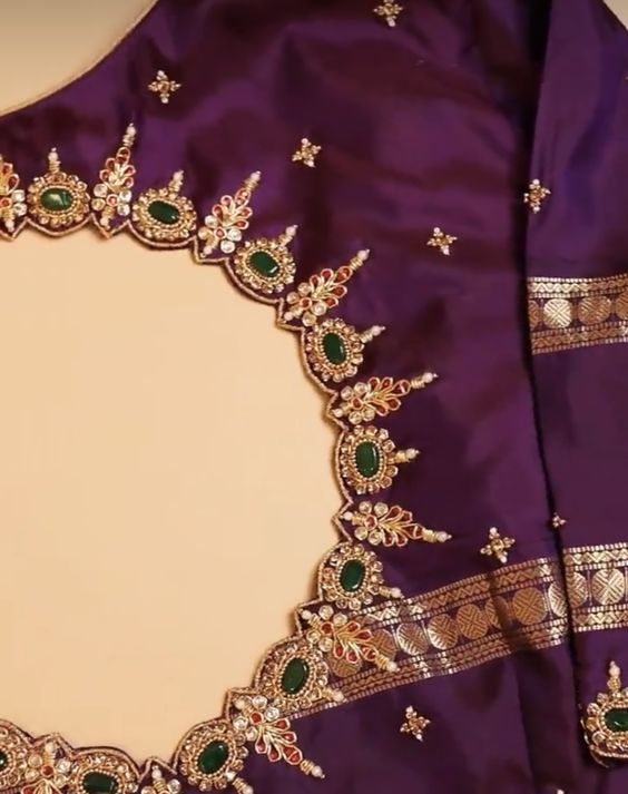 Top 10 Best Silk Saree Blouse Design Ideas, stich blouse