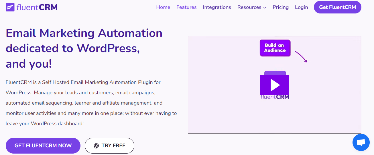 FluentCRM: One of the Best WordPress CRM Plugins