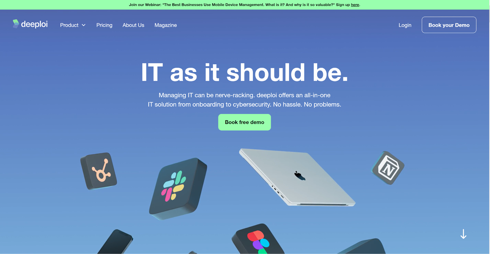 Deeploi provides IT inventory management and IT purchasing services