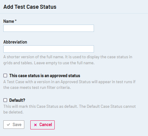 In TestRail Enterprise, teams can implement a test case review and approval process to ensure test cases meet organizational standards. This process makes it easy for your team to build a test case library that accurately defines your application.