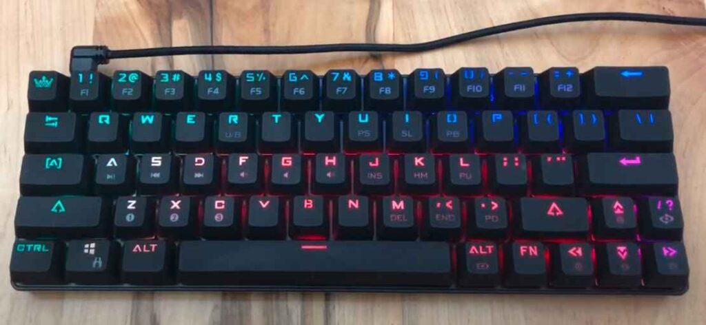 Black DIERYA DK63 Keyboard