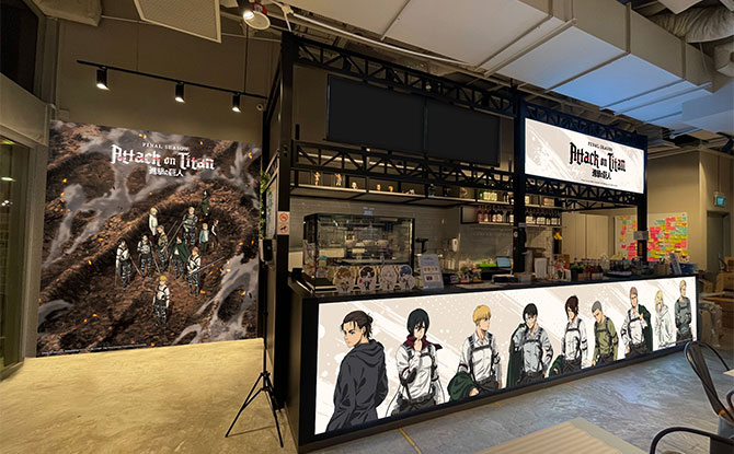 Veja como o anime Attack on Titans está sendo usado na decoração de estabelecimentos comerciais para atrair mais clientes. Clique aqui e saiba mais!