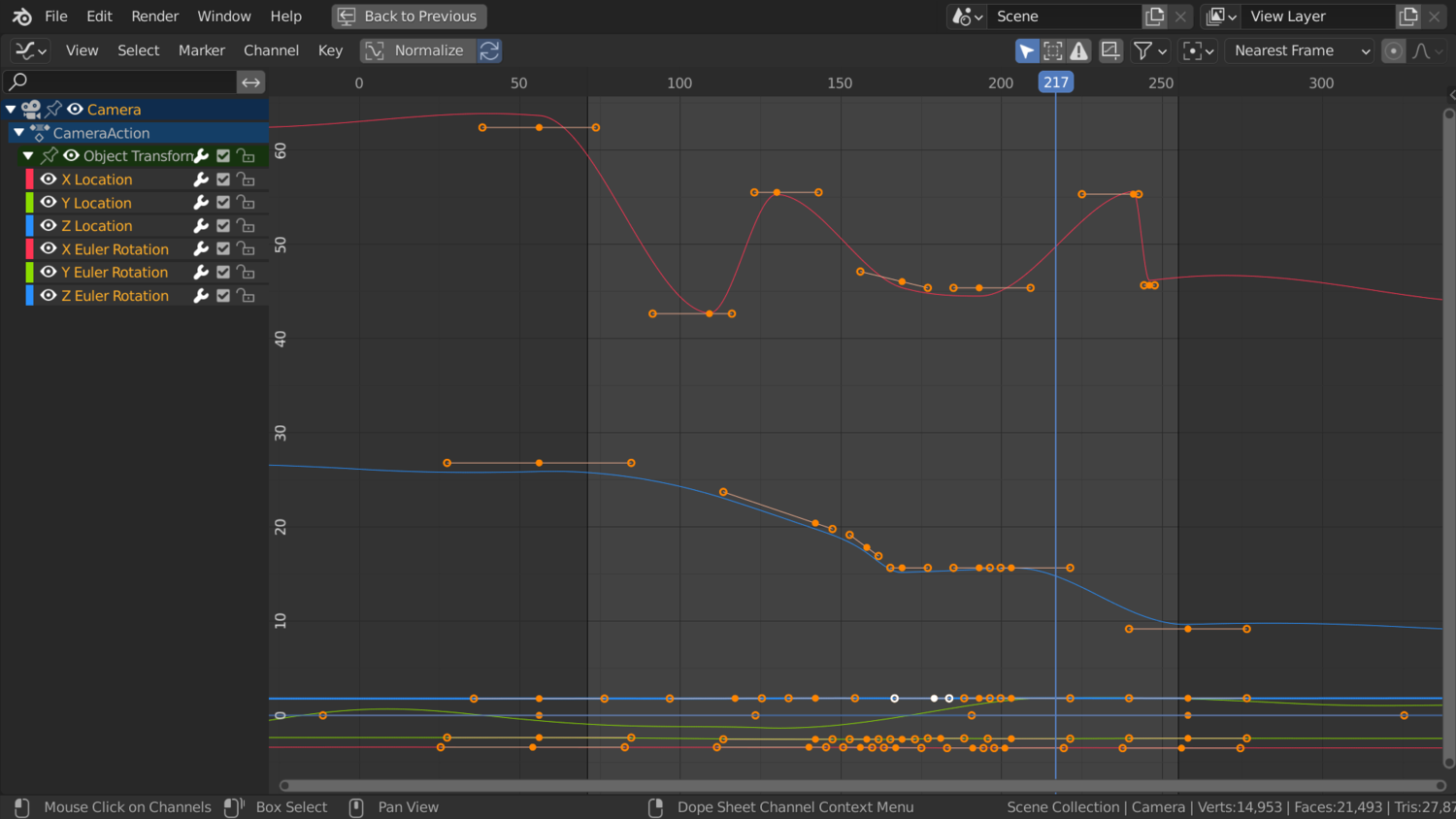 graph editor blender