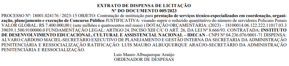 Polícia Penal CE terá edital em breve, confira: