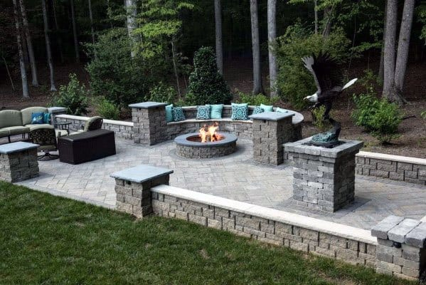 A Patio in Landscaping Design.